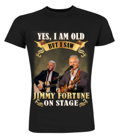 I SAW JIMMY FORTUNE ON STAGE