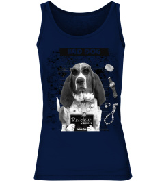 T shirt - Bad Dog Basset Recéleur - Edition Limitée