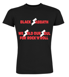 RK70S-640-BK. Black Sabbath - We Sold Our Soul for Rock 'n' Roll