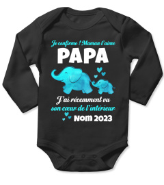 JE CONFIRME! MAMAN T'AIME PAPA