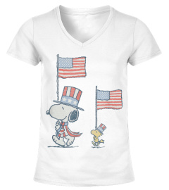 Peanuts Snoopy WoodStock March T-Shirt