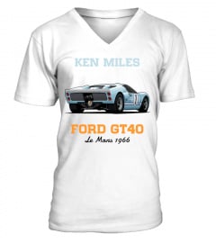 Ken Miles - Ford GT40 Le Mans 1966 T-shirt essentiel