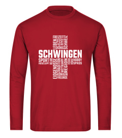 Schwingen Word Cloud Schweizer Kreuz