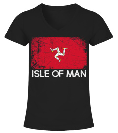 Conception du drapeau mannois  Cadeau Vintage Made In Isle of Man