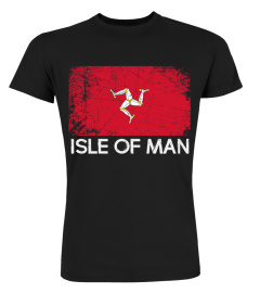 Conception du drapeau mannois  Cadeau Vintage Made In Isle of Man