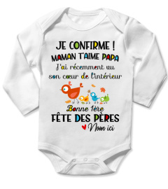 JE CONFIRME! MAMAN T'AIME PAPA