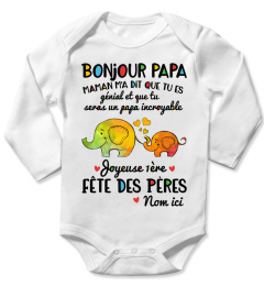 BONJOUR PAPA