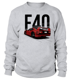 Clscr-017-YL.Ferrari F40 - CarCorner T-Shirt