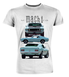 WT. 1969 FORD MUSTANG MACH 1 RAPIDE T-shirt premium