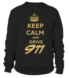 Clscr-004-BK.Porsche 911  Keep Calm And Drive 911