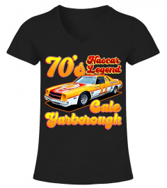 Cale Yarborough Nascar 70s retro style Classic T-Shirt- BK