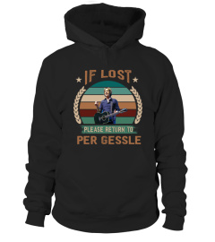 IF LOST PLEASE RETURN TO PER GESSLE