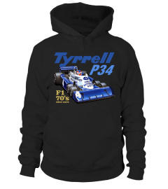 Tyrrell P34 F1 années 70 belles voitures style rétro 