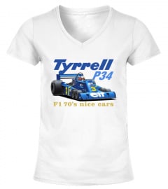 Tyrrell P34 Scheckter F1 style rétro des années 70 