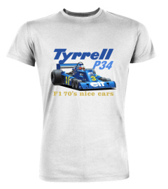 Tyrrell P34 Scheckter F1 style rétro des années 70 