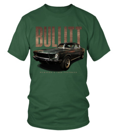 WT. Ford Mustang Fastback 1968 de McQueen de BULLITT - Vert T-shirt classique