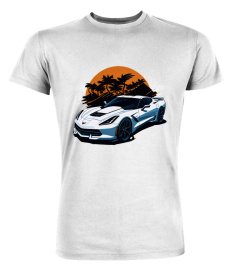 Chevrolet Corvette Stingray design for t-shirts, stickers Classic
