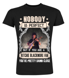 NOBODY IS PERFECT BUT IF YOU ARE A RITCHIE BLACKMORE FAN YOU'RE PRETTY DAMN CLOSE