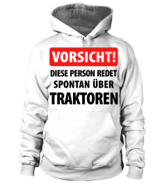 Vorsicht - diese person redet spontan über traktoren - BA1