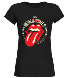 RLS62UK-BK. The Rolling Stones TRS 50th logo - Black