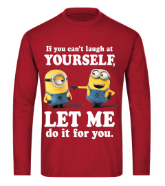 RD. Despicable Me Minions Laugh At Yourself Graphic 