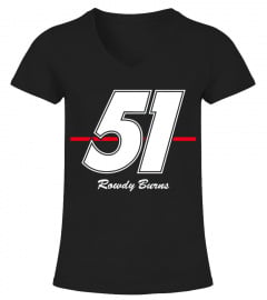 Rowdy Burns 51 Days of Thunder Classic T-Shirt- BK