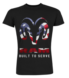 WT. Ram Trucks Americana - Built to Serve Premium T-Shirt-