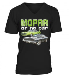BK. MOPAR or No Car - 68 Charger RT and 70 Superbird T-Shirt-