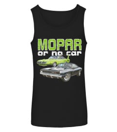 BK. MOPAR or No Car - 68 Charger RT and 70 Superbird T-Shirt-