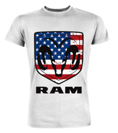 WT. Ram Trucks Shield Flag T-Shirt-