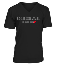 BK. Dodge HEMI Light Wordmark Logo T-Shirt-