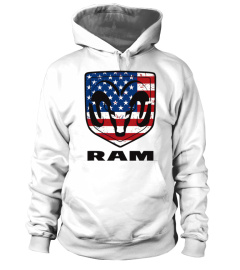 WT. Ram Trucks Shield Flag T-Shirt-