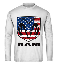 WT. Ram Trucks Shield Flag T-Shirt-