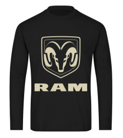 BK. Ram Trucks Tan Logo T-Shirt-