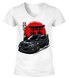 WT.Subaru STI Black T-Shirt