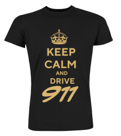 Clscr-004-BK.Porsche 911  Keep Calm And Drive 911