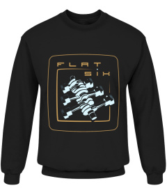 BK. Flat Six Porsche 911 T-shirt.