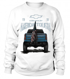 Chevy Silverado Truck  Flag American Tough Since 1918 GR