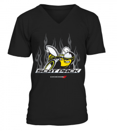 BK. Dodge Scat Pack Flames T-Shirt-
