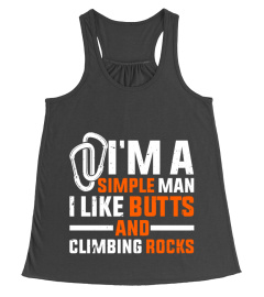 I LIKE BUTTS AND CLIMBING ROCKS