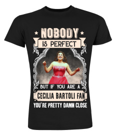 NOBODY IS PERFECT BUT IF YOU ARE A CECILIA BARTOLI FAN YOU'RE PRETTY DAMN CLOSE