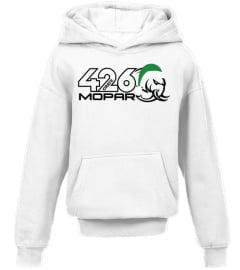 WT. Mopar Holiday Hellephant 426 Santa Hat Green T-Shirt-