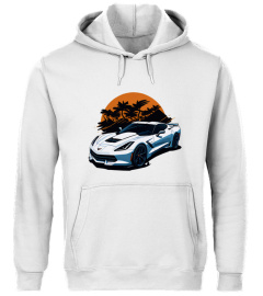 Conception Chevrolet Corvette Stingray pour t-shirts, autocollants T-shirt classique