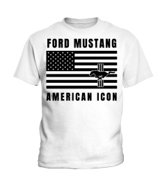 WT. Ford Mustang American Icon Sticker