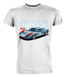 GT40 MKII Le mans 66 style rétro essentiel WT