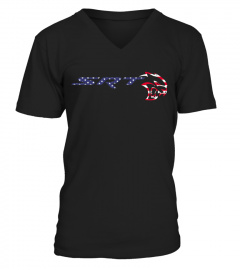 BK. Dodge SRT Hellcat Stars and Stripes T-Shirt-