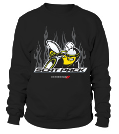 BK. Dodge Scat Pack Flames T-Shirt-