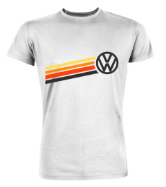 VOLKSWAGEN RETRO VW DENIM HEATHER SHORT SLEEVE WT