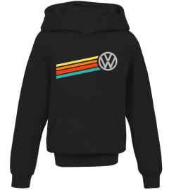 VOLKSWAGEN RETRO VW DENIM HEATHER SHORT SLEEVE BK