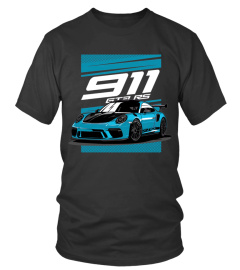 BK. Porsche 911 GT3 RS Racing Turbo Car T-Shirt-art